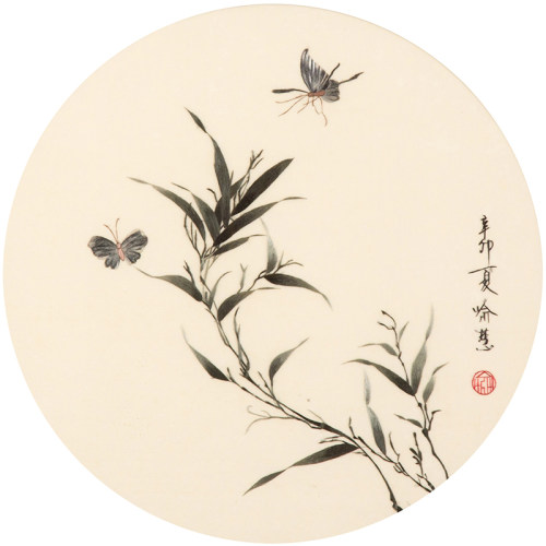 苏绣刺绣手工diy套件自绣材料包初学古风自绣入门针迹竹子 - 图1