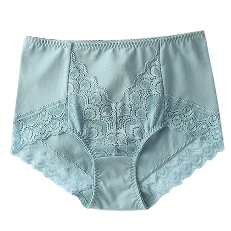 莫代尔内裤女中高腰纯棉档抗菌夏季透气薄款无痕收腹提臀蕾丝平角,淘宝优惠券,粉丝福利购,淘宝优惠卷