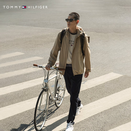 【防晒速干】功能系列Tommy秋冬男装休闲凉感吸湿轻薄夹克外套 - 图1