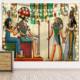 Retro Egyptian background cloth abstract room decoration wall