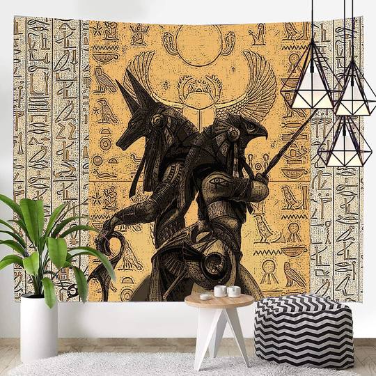 Retro Egyptian background cloth abstract room decoration wall