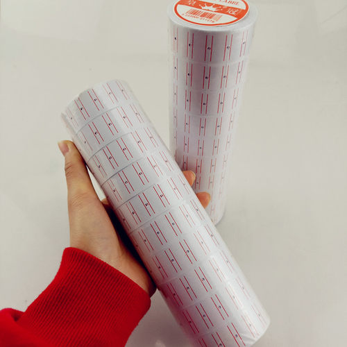 【10卷】皇冠打价纸标价纸单排打价机器商品打价格标签纸打码纸 - 图0