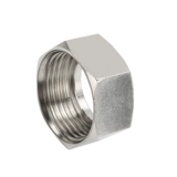 Волновая трубка Специальные гайки из нержавеющей стали 4 точки 6 точек гайки входная водяная труба Тушенная пульсация из нержавеющей стали в водяную трубу