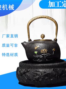 厂家直销铸铁壶茶家用送礼壶茶具套装养生茶壶茶具工艺品铁制