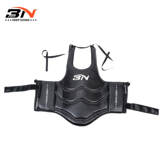 BN adult and children training chest protection target thickened Muay Thai Sanda Taekwondo boxing abdominal protection gear armor belly protection 3n