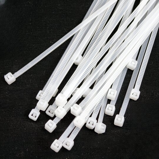3*200mm plastic self-locking 100 nylon cable ties