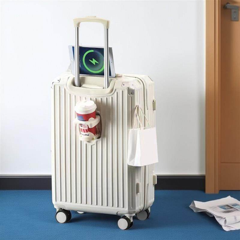 多功能行李箱女2025新款拉杆箱登机20寸24大容量28旅行密码皮箱子,淘宝优惠券,粉丝福利购,淘宝优惠卷