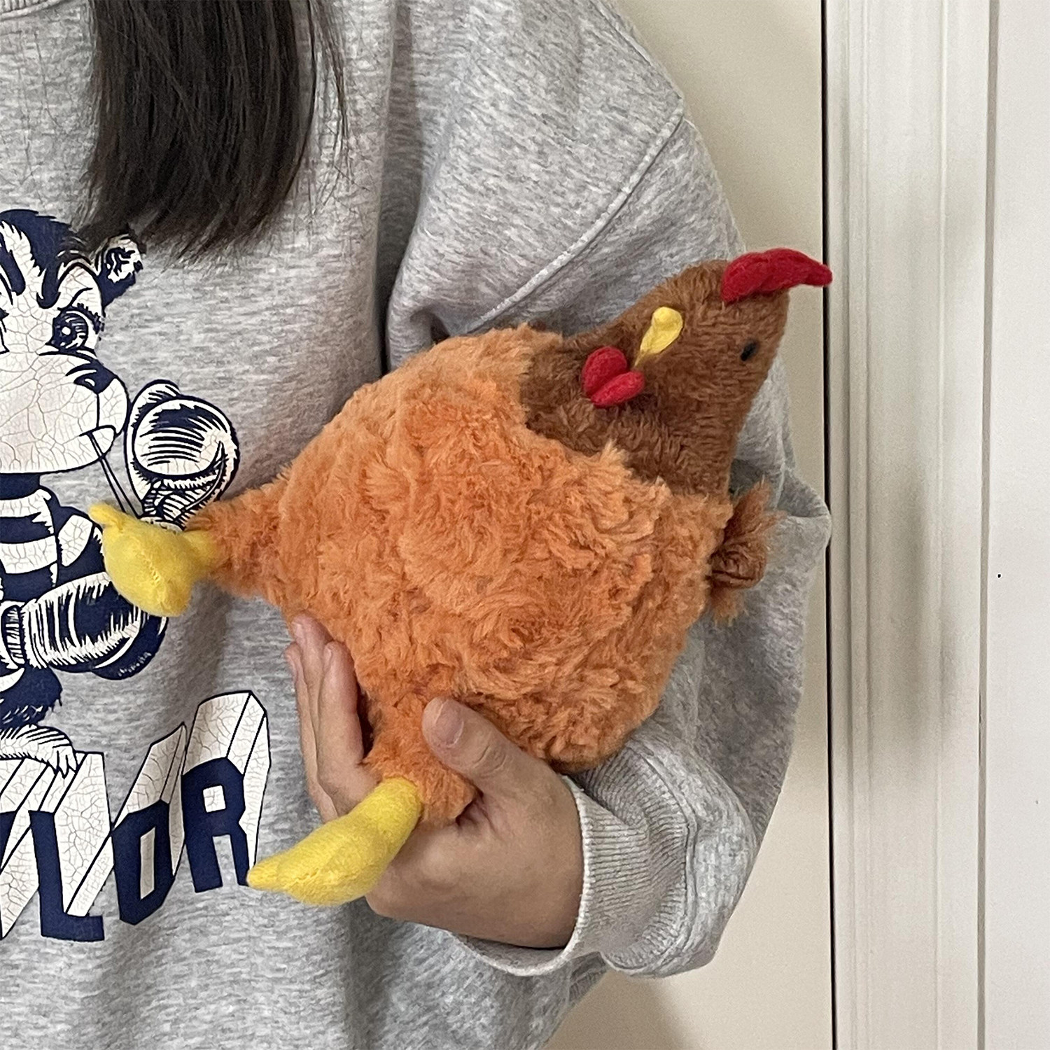 创意塞西尔小鸡毛绒公仔玩偶解压玩具可爱睡觉抱枕儿童女生礼物,淘宝优惠券,粉丝福利购,淘宝优惠卷