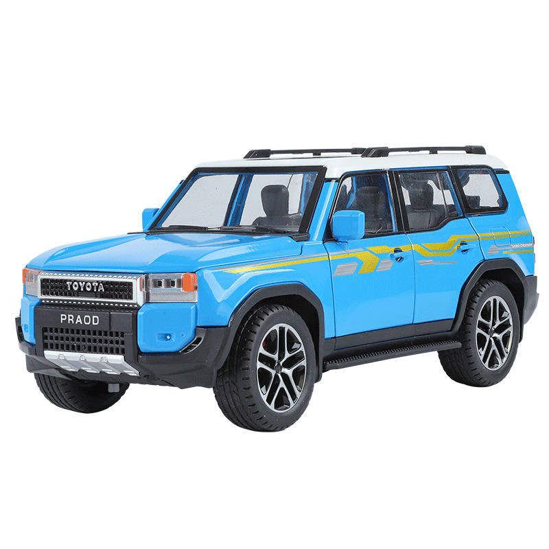 1:24丰田普拉多LC250街车版合金 模型男礼物摆件收藏热销,淘宝优惠券,粉丝福利购,淘宝优惠卷