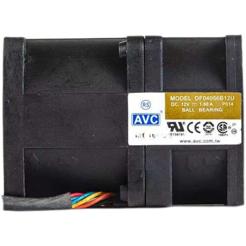 AVC 4056 12V1.88A油冷涡轮改装增压 双电机暴力风扇 DF04056B12U - 图3