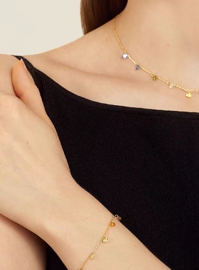 明星同款串珠多巴胺项链