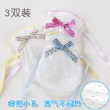 Детские удерживающие тепло хлопковые перчатки для новорожденных