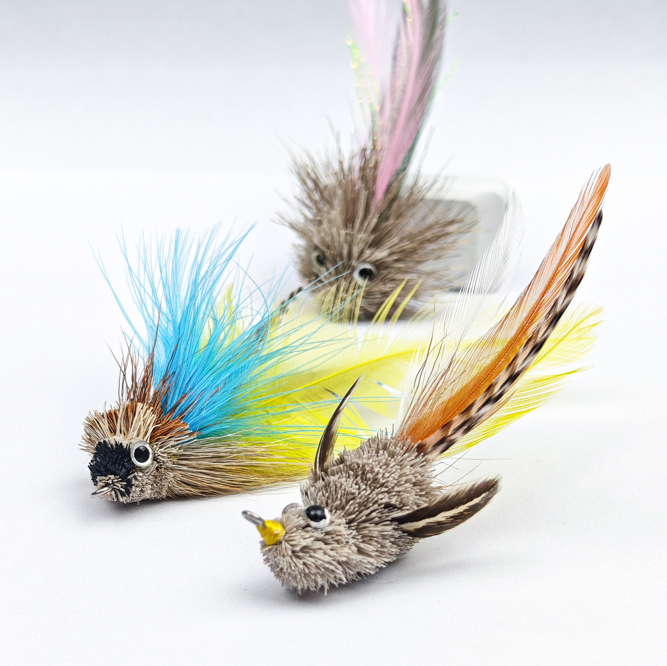 逗猫棒替换头手工制作小飞虫蝴蝶鸡毛孔雀毛羽毛猫咪宠物玩具配件,淘宝优惠券,粉丝福利购,淘宝优惠卷