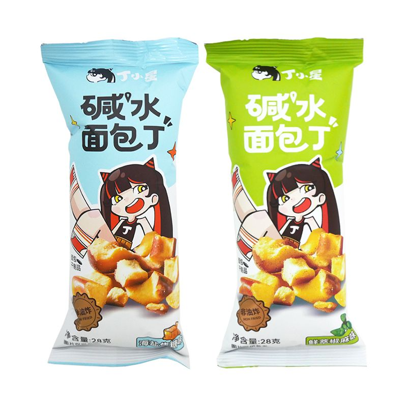 丁小星碱水面包丁鲜萃椒麻海盐焦糖咸香酥脆解馋零食优乐麦非油炸,淘宝优惠券,粉丝福利购,淘宝优惠卷