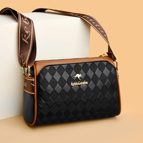 Брендовая кожаная сумка на одно плечо, небольшая сумка, держатель для ручек, из натуральной кожи