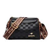 品牌专柜真皮牛皮软皮女包包2024新款单肩斜挎包小圆包时尚笔筒包