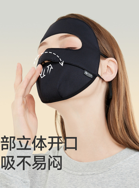 UV100透气保暖加厚口罩