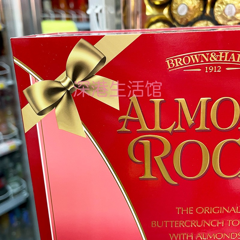 美国进口Almond Roca乐家杏仁糖500g/盒 巧克力喜糖礼盒糖果零食 - 图3