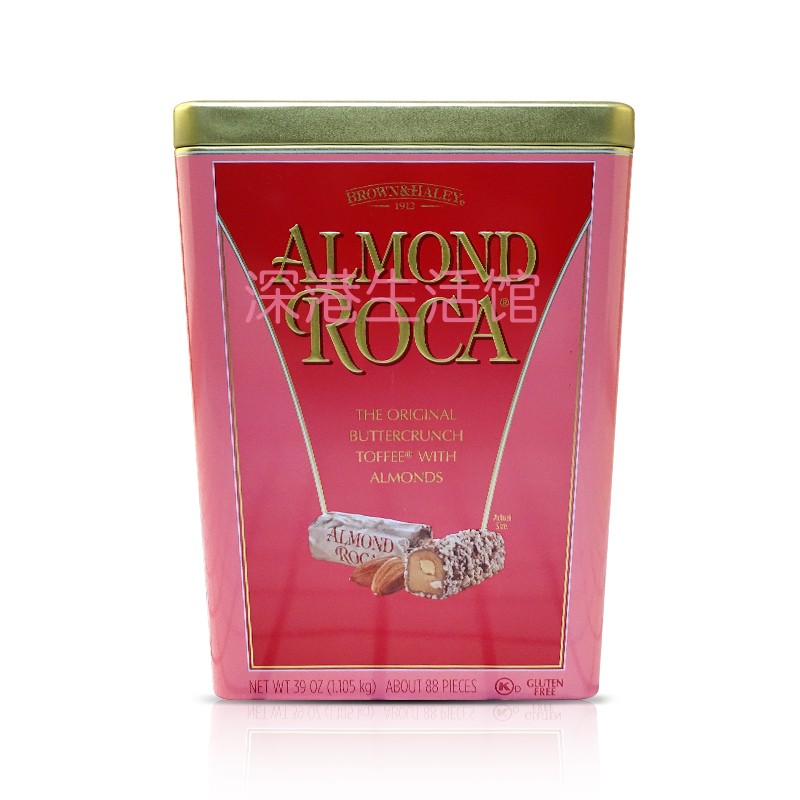 美国进口Almond Roca乐家杏仁糖1105g/盒 巧克力喜糖礼盒糖果零食 - 图3