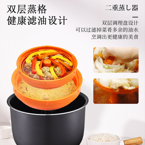 TIGER/虎牌 JBX-A10C智能预约多功能电饭煲家用日本进口正品3L/5L - 图2