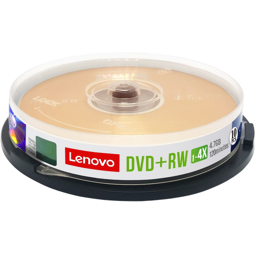 联想档案级可擦写dvd光盘DVD-RW可反复多次重复刻录4.7G空白刻录盘dvd可重写光盘空白dvd光盘台产10片桶装 - 图1