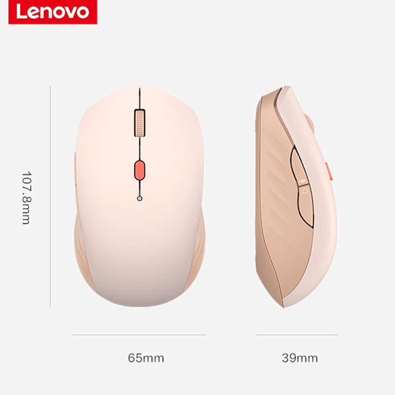 联想静音蓝牙无线双模充电鼠标MS21小新拯救者语音家用办公商务-图3