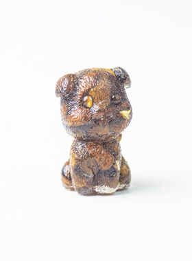 跨境天然水晶碎石滴胶可爱办公室