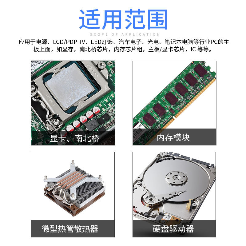 高导热硅胶片硅脂 cpu散热贴硅胶垫片笔记本显存绝缘显卡南北桥用,淘宝优惠券,粉丝福利购,淘宝优惠卷