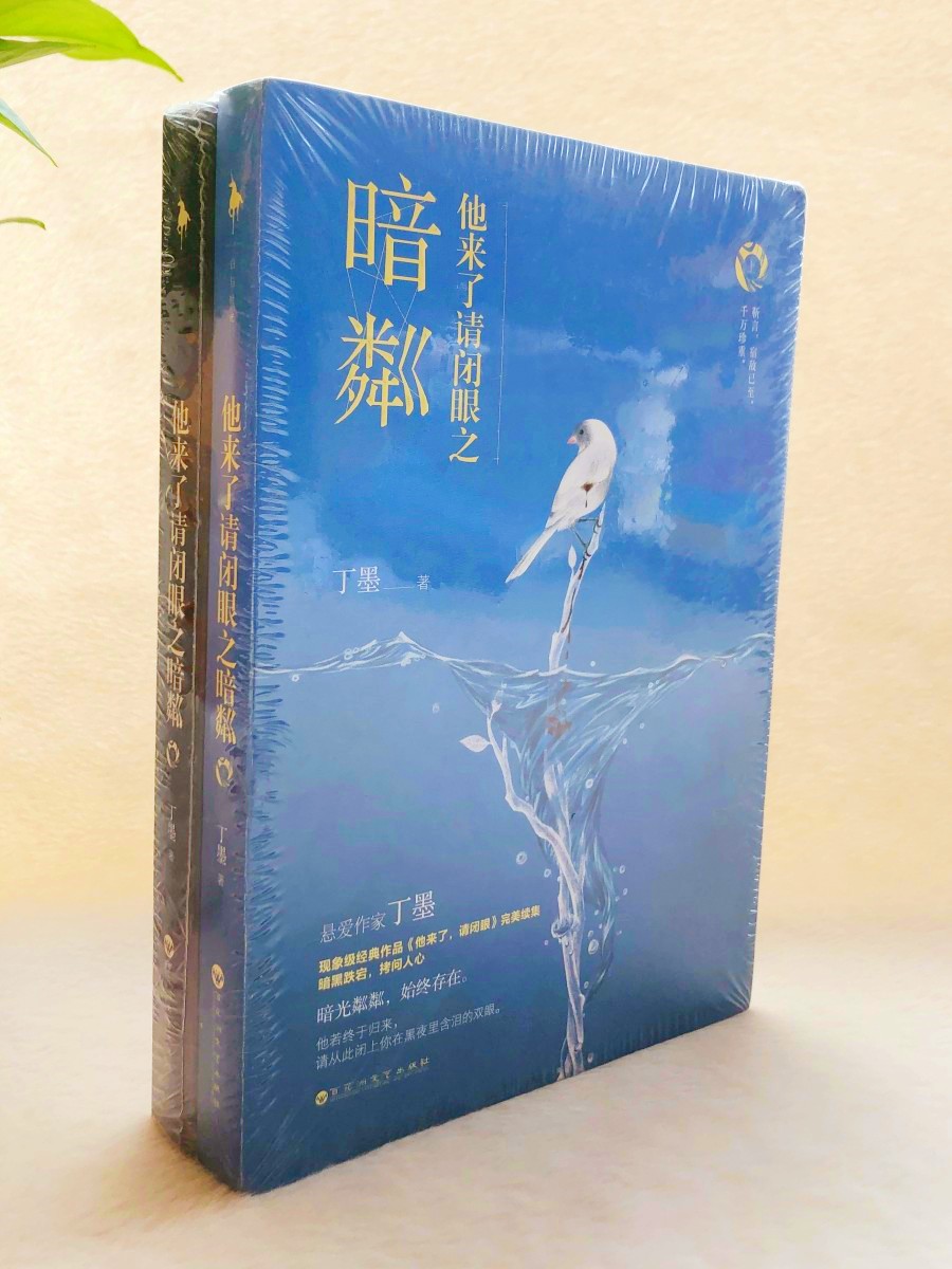 他来了请闭眼之暗粼上下2册丁墨百花洲文艺出版社【正版书籍】 - 图0