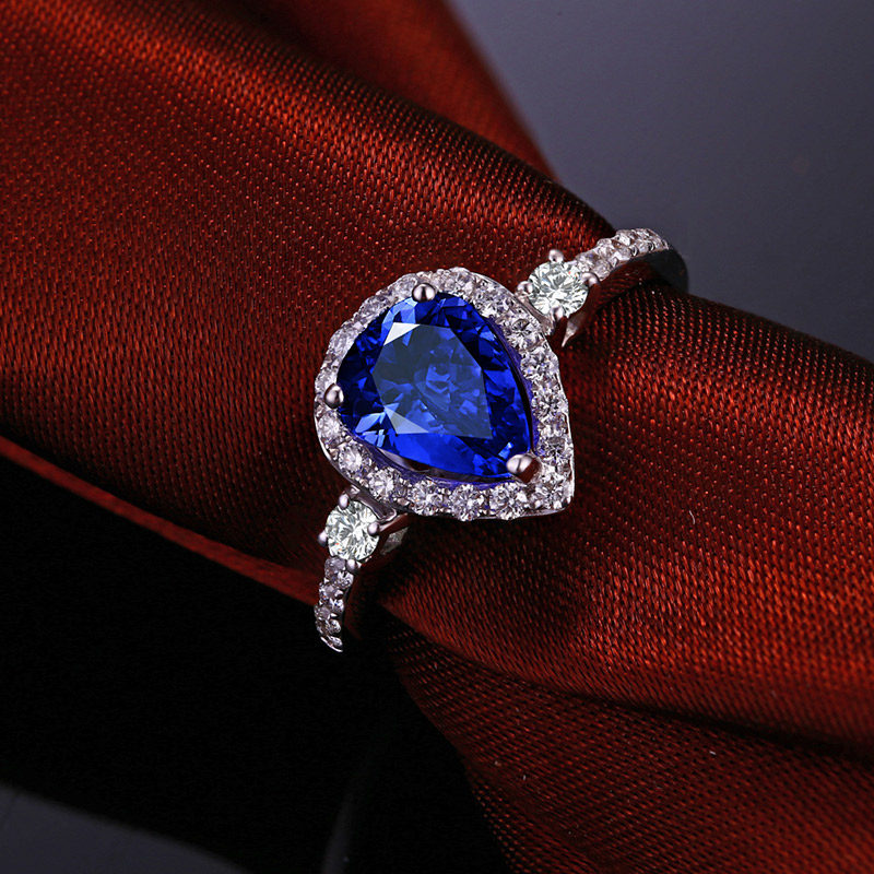 蜜安琪0.42 ~ 2.31克拉天然坦桑石 蜜安琪珠宝手饰