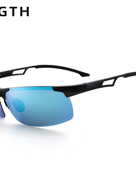 LIGTH偏光铝镁墨镜男开车太阳镜