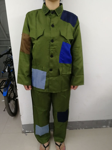 叫花子服装乞丐服套装古代丐帮要饭衣服补丁演出服破烂古装搞笑女 - 图3