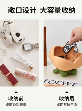 玄关收纳摆件轻奢高档乔迁送礼