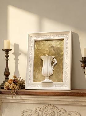 复古欧式相框插花摆台