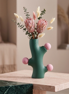 创意抽象花瓶桌面花艺摆件