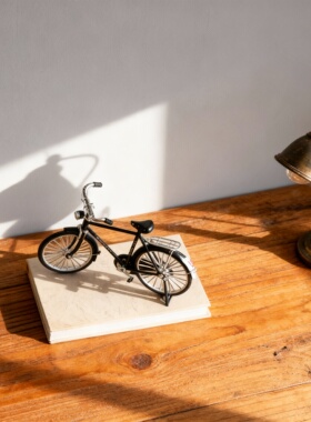 复古迷你自行车模型创意摆件