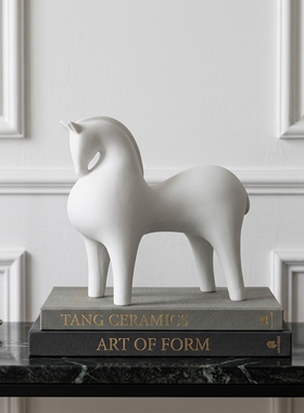 创意独角兽小马3D打印桌面摆件