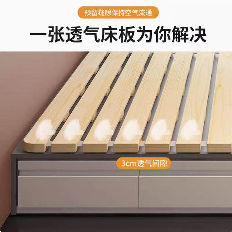榻榻米床架实木床垫地铺透气防潮神器床板可折叠松木床架子折叠,淘宝优惠券,粉丝福利购,淘宝优惠卷