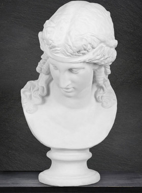 素描伯乐70cm阿里亚斯石膏像头像美术艺用品教具石膏雕塑雕像摆件