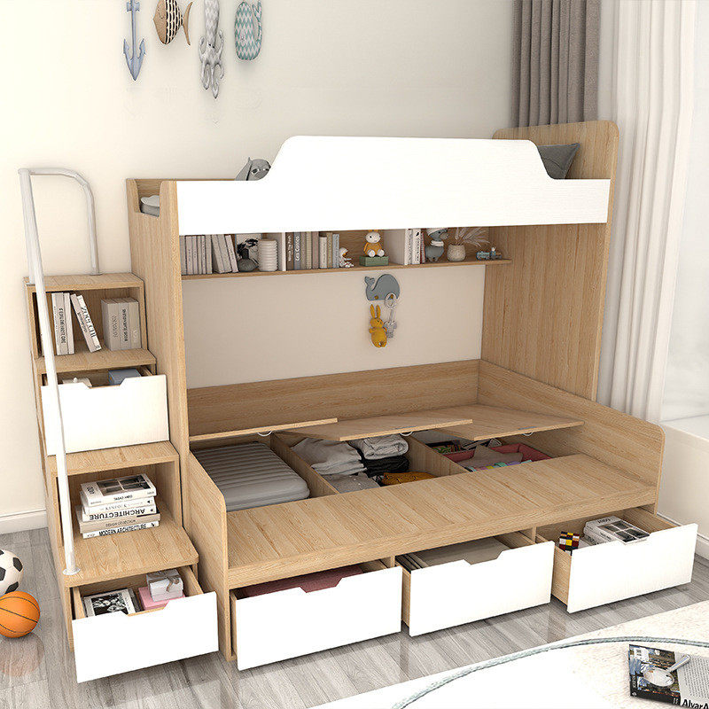 小户型上下床双层床多功能高低床子母床大人两层上下铺板床儿童床,淘宝优惠券,粉丝福利购,淘宝优惠卷