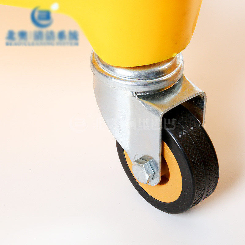 学校酒店商场清洁便捷榨水车塑料加厚单桶拖把桶手压式清洁挤水车,淘宝优惠券,粉丝福利购,淘宝优惠卷