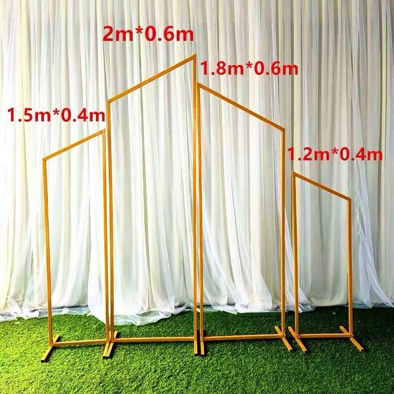 婚庆道具斜角几何屏风舞台摆件装饰背景斜边立体铁艺拱门道框架,淘宝优惠券,粉丝福利购,淘宝优惠卷