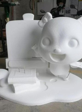 泡雕城堡材料拍摄道具婚庆商场雕塑卡通假山城堡泡沫摆件美陈