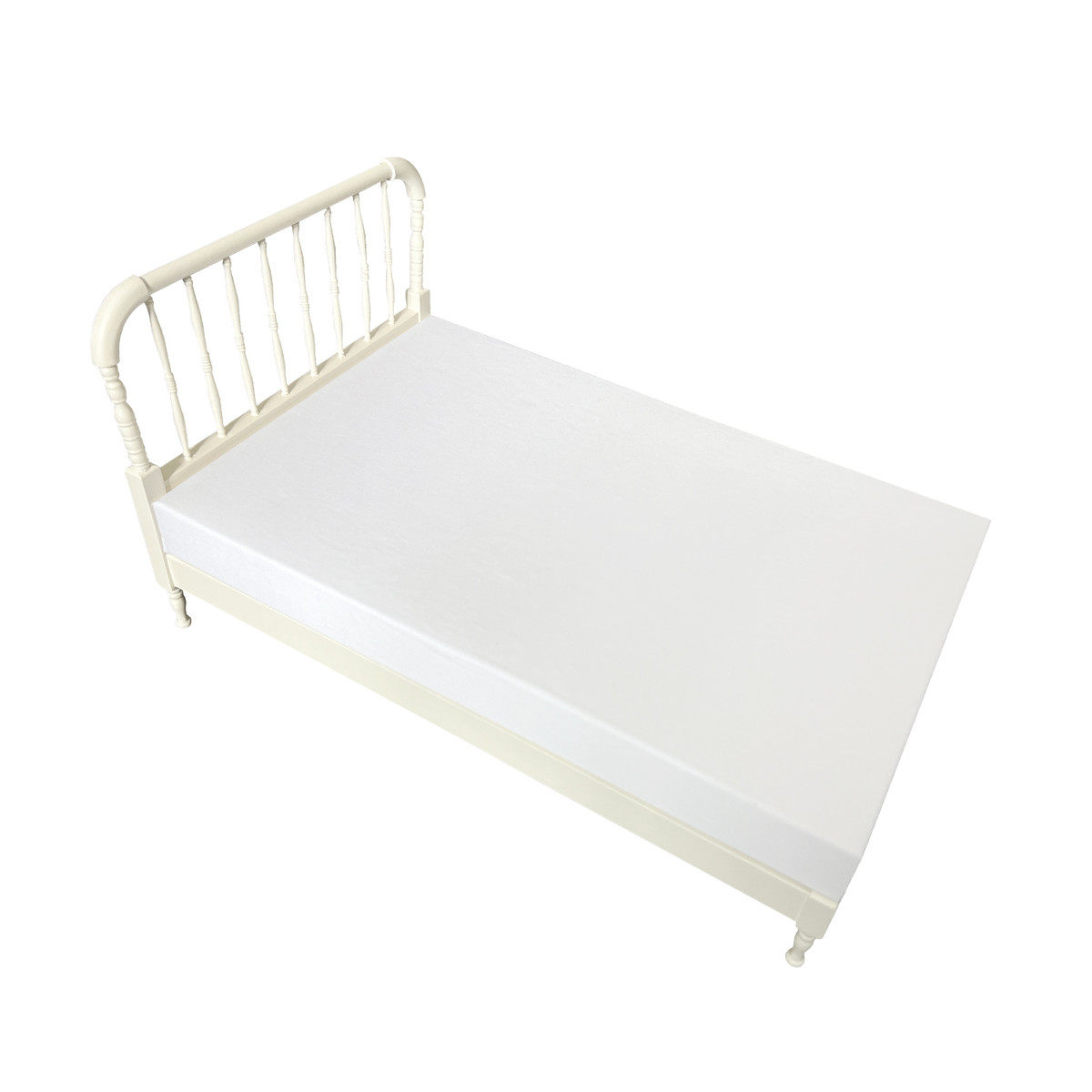 玩具】实木单人床 微缩床垫 6分娃屋迷你带模型具新款,淘宝优惠券,粉丝福利购,淘宝优惠卷