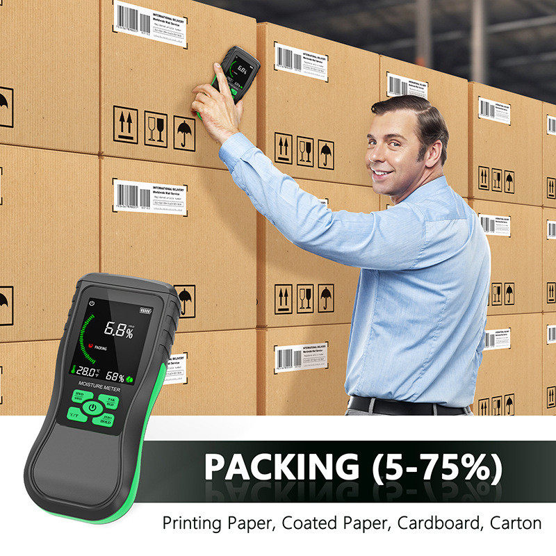 热销混hy8彩色感应粉墙腻子墙木板水分仪地板油漆跨境泥土水分测 - 图1