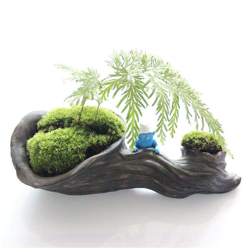 微景观生态苔藓盆栽树根工艺品如意树脂办公室家居摆件批发,淘宝优惠券,粉丝福利购,淘宝优惠卷