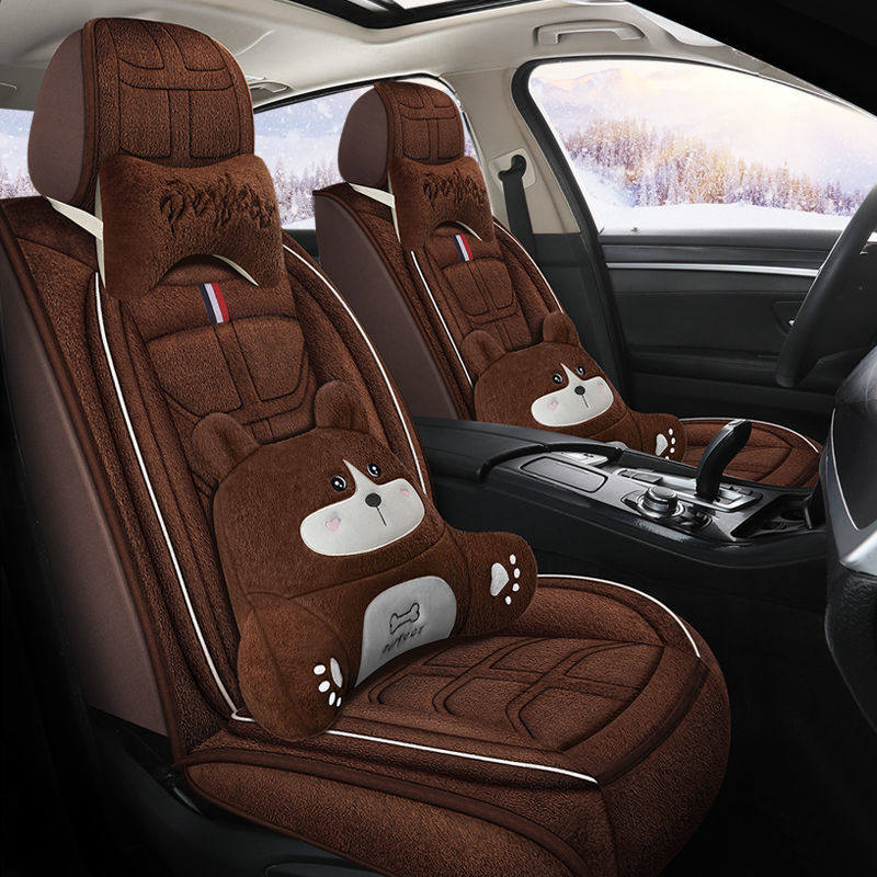 OEd汽车坐垫冬季毛绒全包围座套内装饰短毛绒座椅套冬天车套网红,淘宝优惠券,粉丝福利购,淘宝优惠卷