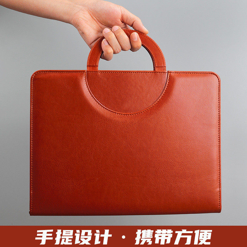 现货商务多功能文件夹拉链手提公文包A4办公经理夹活页夹,淘宝优惠券,粉丝福利购,淘宝优惠卷