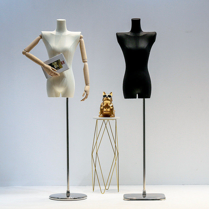 黑色大平肩模特道具女半身人台韩版服装店橱窗全身人偶模特展示架,淘宝优惠券,粉丝福利购,淘宝优惠卷