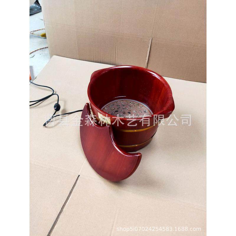 木制足浴桶泡脚木桶实木洗脚木盆养生桶足浴盆家用按摩,淘宝优惠券,粉丝福利购,淘宝优惠卷